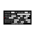 Wire Rope / Car Speed Data Tag