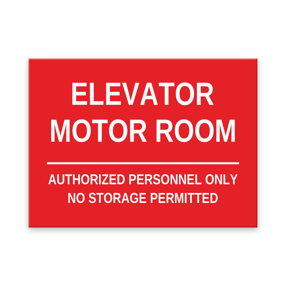 Elevator Motor Room